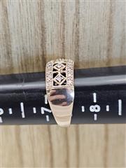 14k Rose Gold Fancy Diamond Cocktail Ring